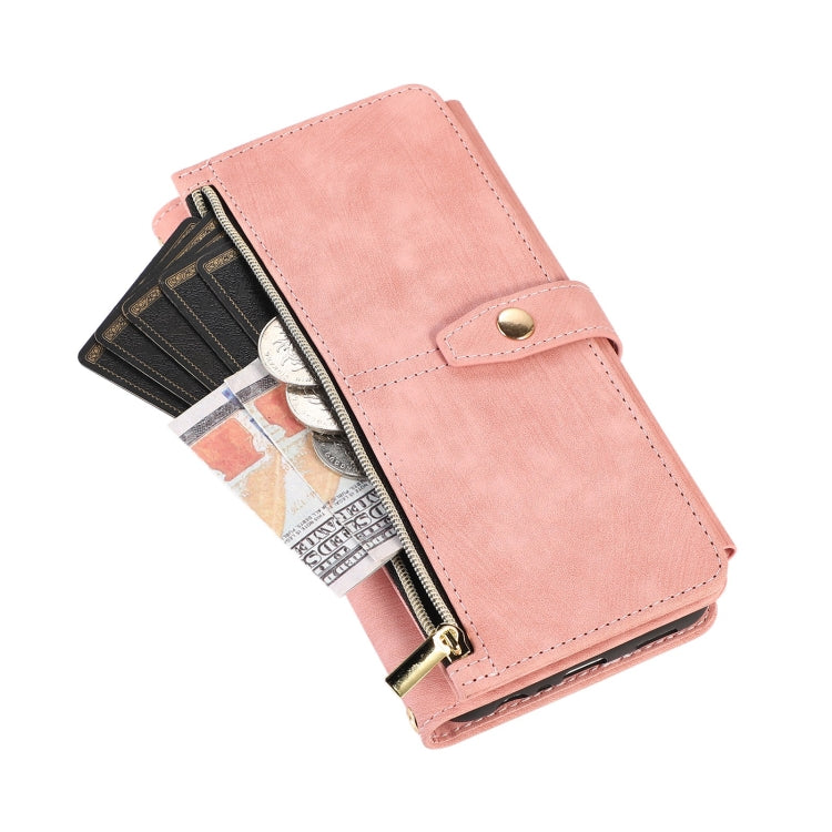 For Samsung Galaxy A13 4G / 5G / A04 / A04s Dream 9-Card Wallet Zipper Bag Leather Phone Case