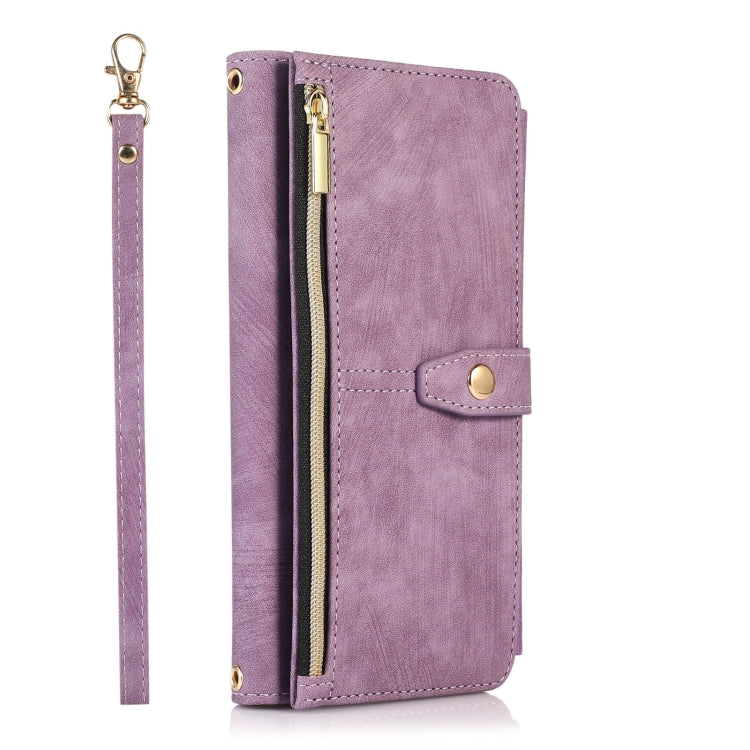 For Samsung Galaxy A13 4G / 5G / A04 / A04s Dream 9-Card Wallet Zipper Bag Leather Phone Case