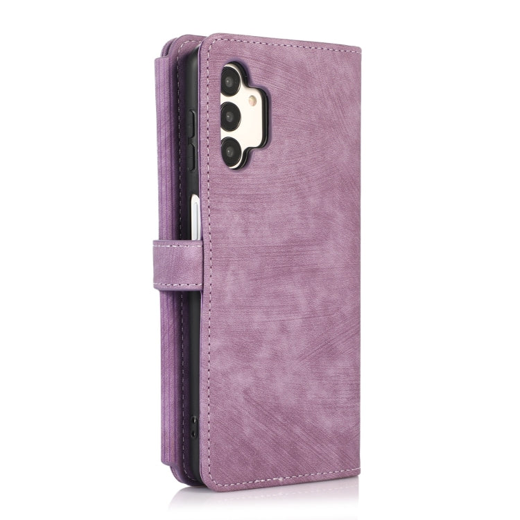 For Samsung Galaxy A13 4G / 5G / A04 / A04s Dream 9-Card Wallet Zipper Bag Leather Phone Case
