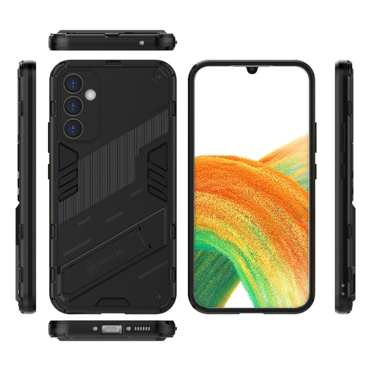 For Samsung Galaxy A34 5G Punk Armor 2 in 1 PC + TPU Phone Case