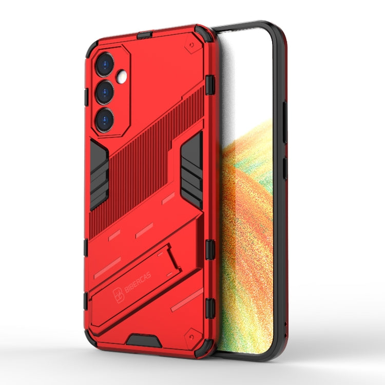 For Samsung Galaxy A34 5G Punk Armor 2 in 1 PC + TPU Phone Case