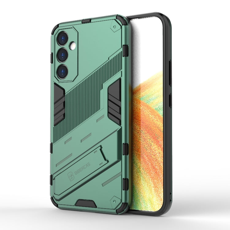 For Samsung Galaxy A34 5G Punk Armor 2 in 1 PC + TPU Phone Case