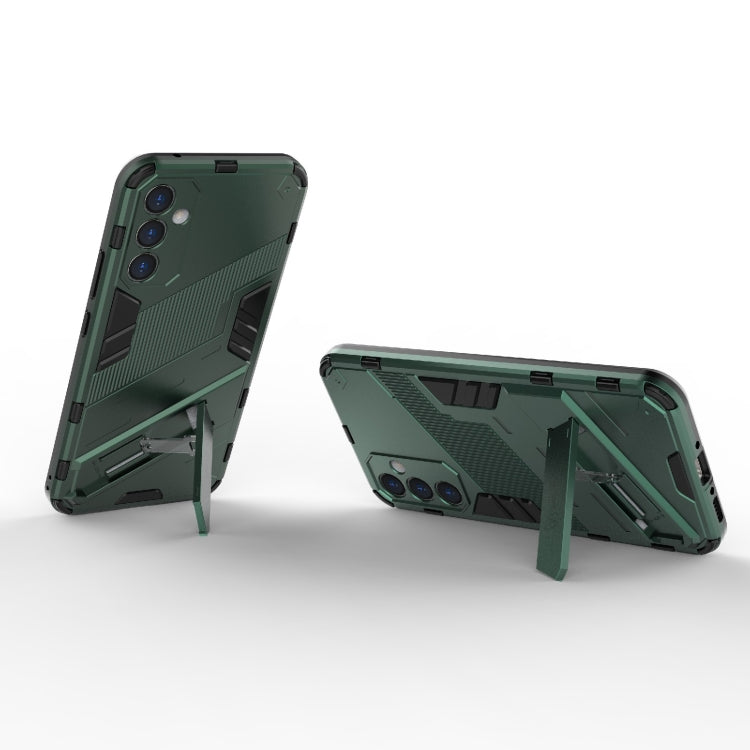 For Samsung Galaxy A34 5G Punk Armor 2 in 1 PC + TPU Phone Case