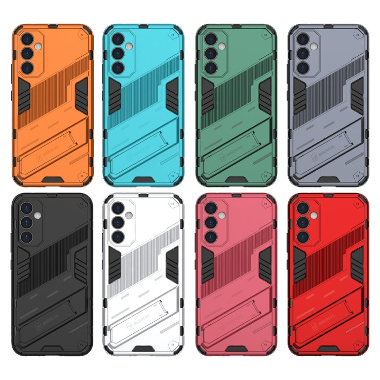 For Samsung Galaxy A34 5G Punk Armor 2 in 1 PC + TPU Phone Case