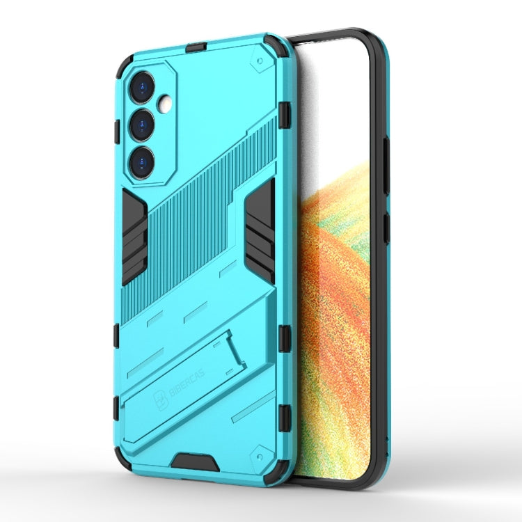 For Samsung Galaxy A34 5G Punk Armor 2 in 1 PC + TPU Phone Case