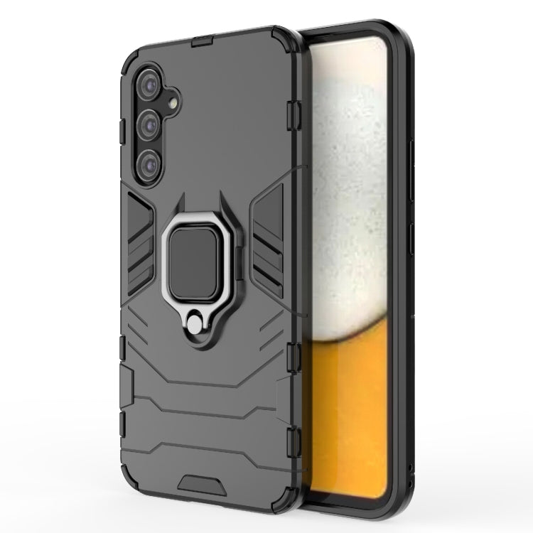 For Samsung Galaxy A34 5G Shockproof PC + TPU Phone Case with Magnetic Ring Holder