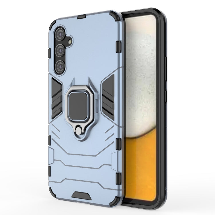 For Samsung Galaxy A34 5G Shockproof PC + TPU Phone Case with Magnetic Ring Holder