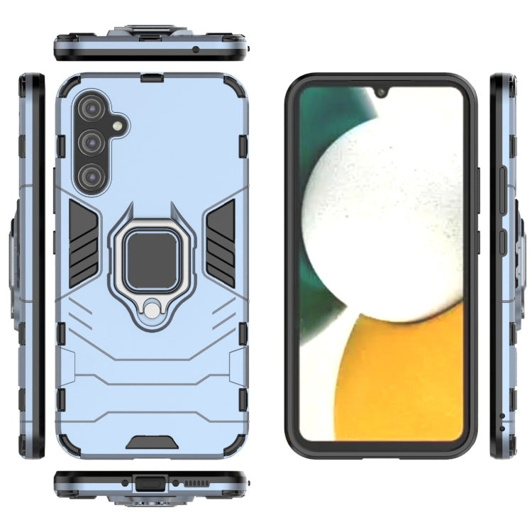For Samsung Galaxy A34 5G Shockproof PC + TPU Phone Case with Magnetic Ring Holder