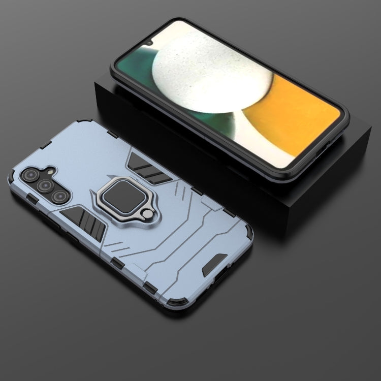 For Samsung Galaxy A34 5G Shockproof PC + TPU Phone Case with Magnetic Ring Holder