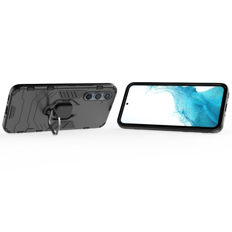 For Samsung Galaxy A54 5G Shockproof PC + TPU Phone Case with Magnetic Ring Holder