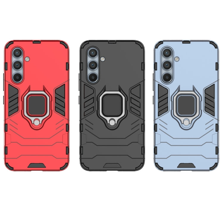 For Samsung Galaxy A54 5G Shockproof PC + TPU Phone Case with Magnetic Ring Holder