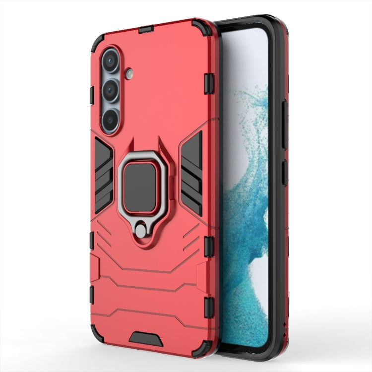 For Samsung Galaxy A54 5G Shockproof PC + TPU Phone Case with Magnetic Ring Holder