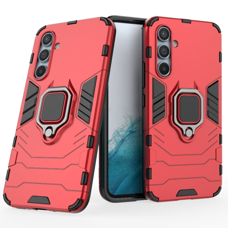 For Samsung Galaxy A54 5G Shockproof PC + TPU Phone Case with Magnetic Ring Holder