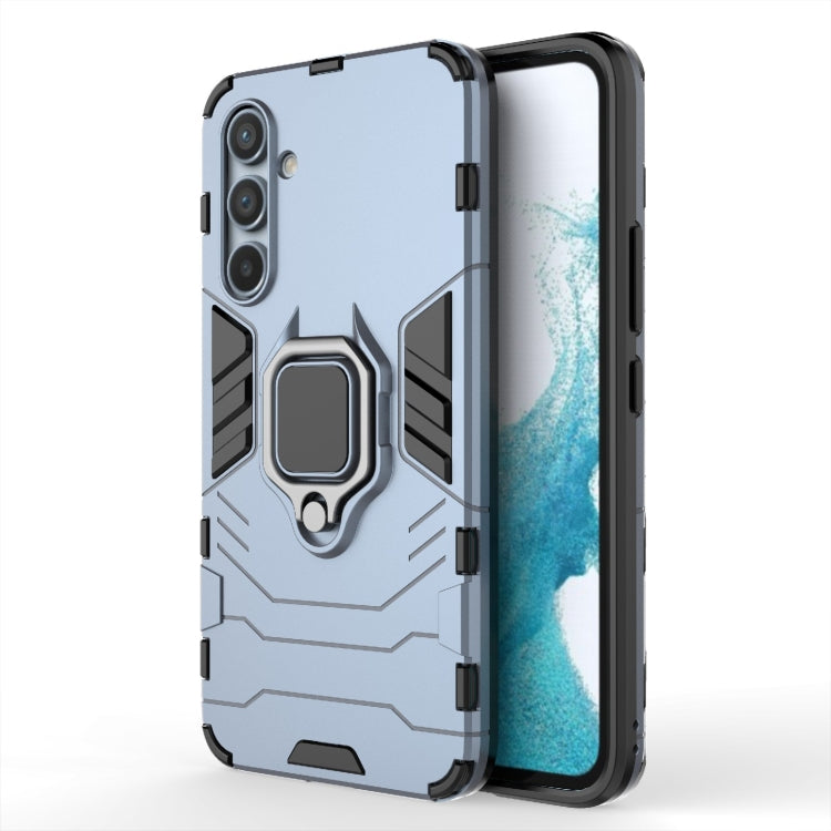 For Samsung Galaxy A54 5G Shockproof PC + TPU Phone Case with Magnetic Ring Holder