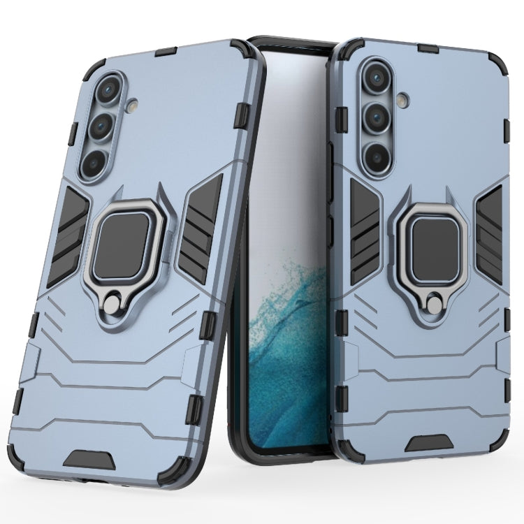 For Samsung Galaxy A54 5G Shockproof PC + TPU Phone Case with Magnetic Ring Holder