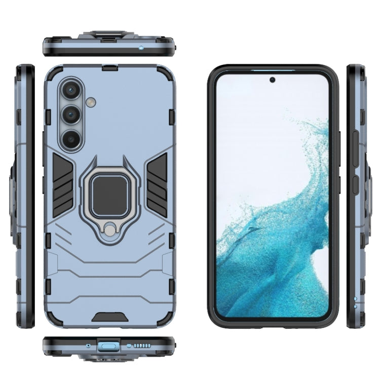 For Samsung Galaxy A54 5G Shockproof PC + TPU Phone Case with Magnetic Ring Holder