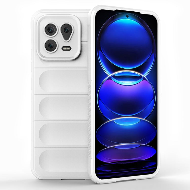 For Xiaomi 13 Magic Shield TPU + Flannel Phone Case