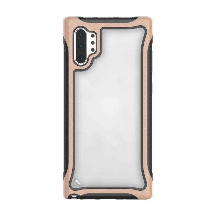 For Galaxy Note10+ Blade Series Transparent AcrylicProtective Case