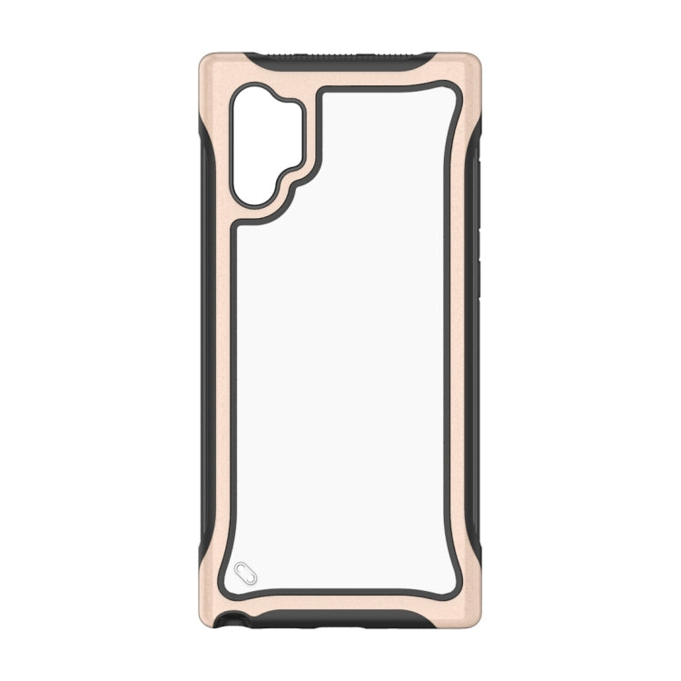 For Galaxy Note10+ Blade Series Transparent AcrylicProtective Case