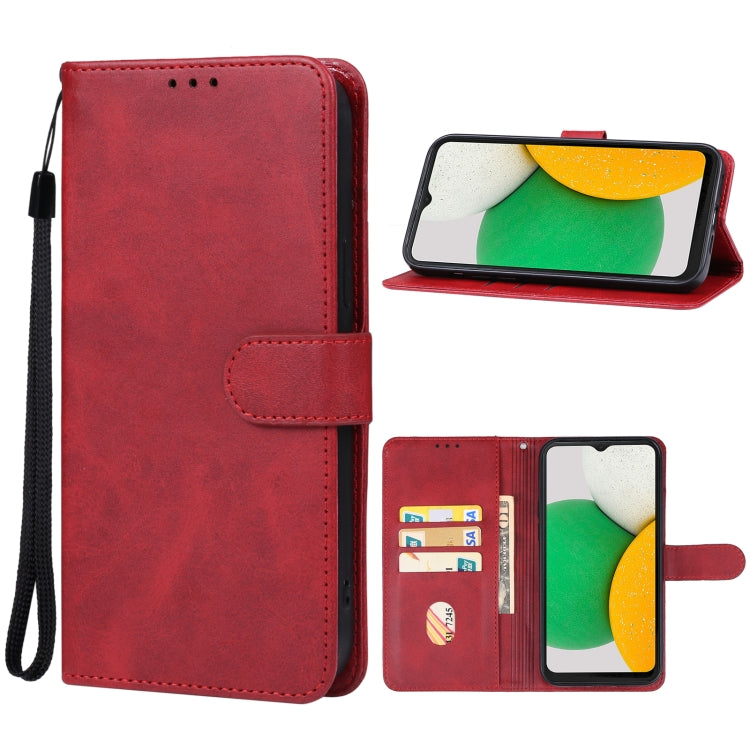 For Samsung Galaxy A04 Core Leather Phone Case