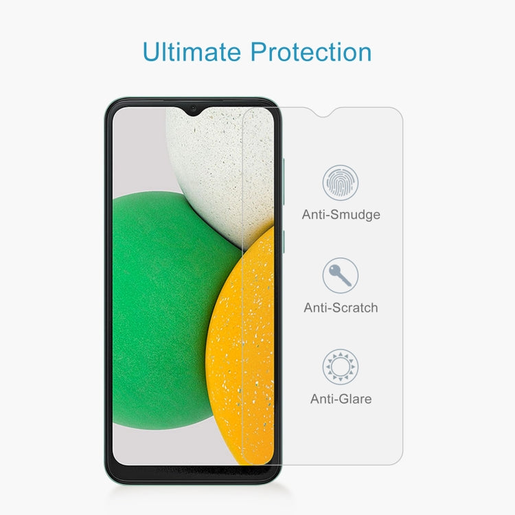 For Samsung Galaxy A04 Core 10pcs 0.26mm 9H 2.5D Tempered Glass Film