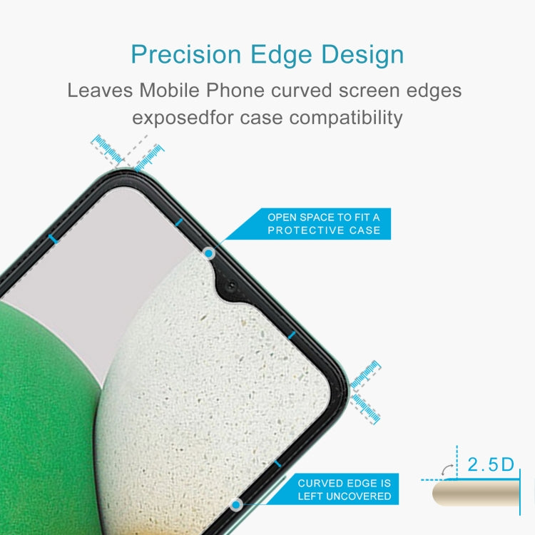 For Samsung Galaxy A04 Core 50pcs 0.26mm 9H 2.5D Tempered Glass Film
