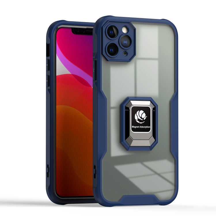 For iPhone 12 Pro Max Armor Shockproof Magnetic Ring Phone Case