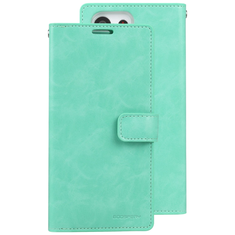 For Samsung Galaxy S23 Ultra 5G GOOSPERY MANSOOR DIARY 9 Card Slots Leather Phone Case