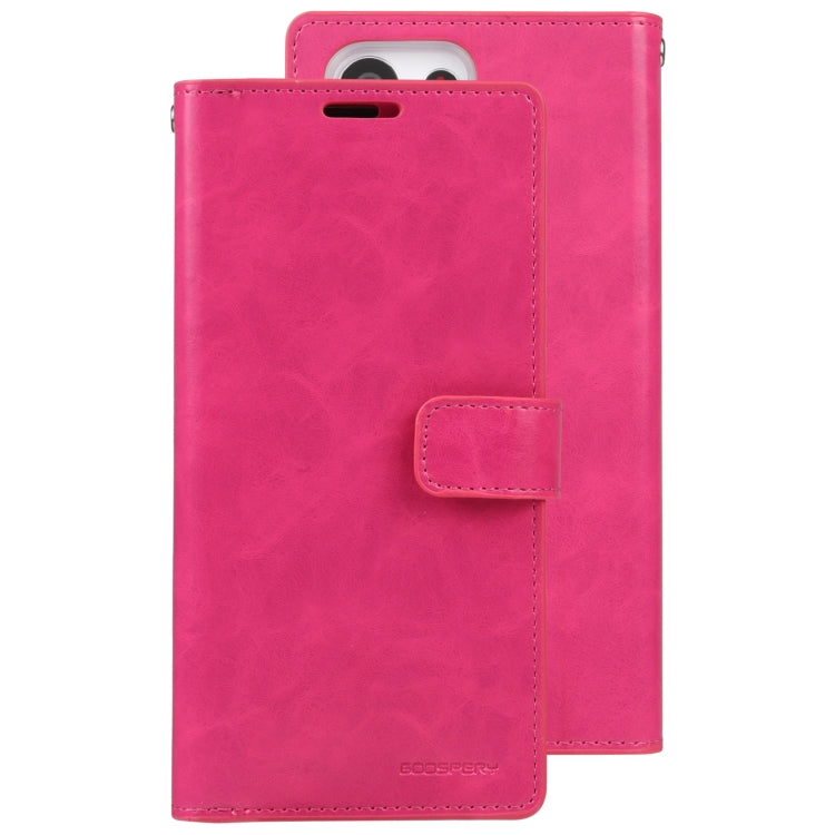 For Samsung Galaxy S23 Ultra 5G GOOSPERY MANSOOR DIARY 9 Card Slots Leather Phone Case