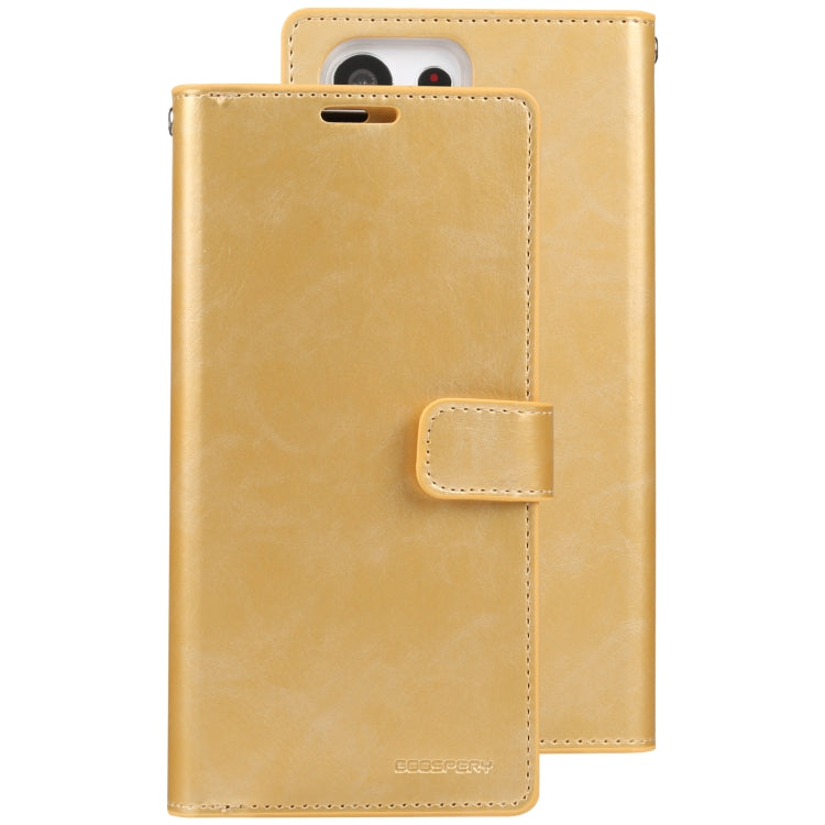 For Samsung Galaxy S23 Ultra 5G GOOSPERY MANSOOR DIARY 9 Card Slots Leather Phone Case