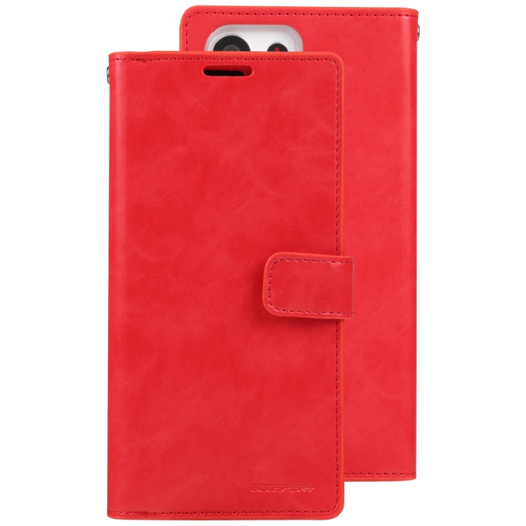 For Samsung Galaxy S23 Ultra 5G GOOSPERY MANSOOR DIARY 9 Card Slots Leather Phone Case