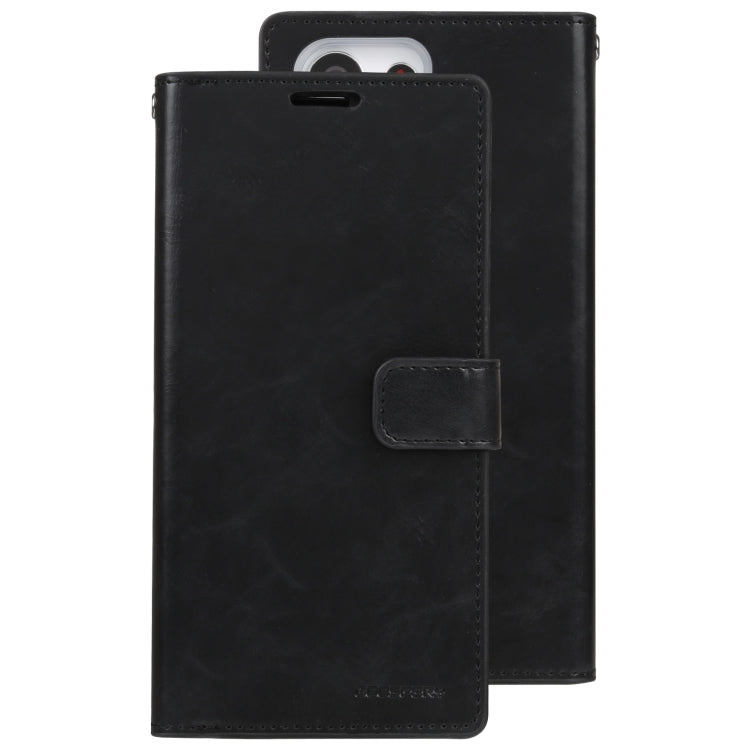 For Samsung Galaxy S23 Ultra 5G GOOSPERY MANSOOR DIARY 9 Card Slots Leather Phone Case