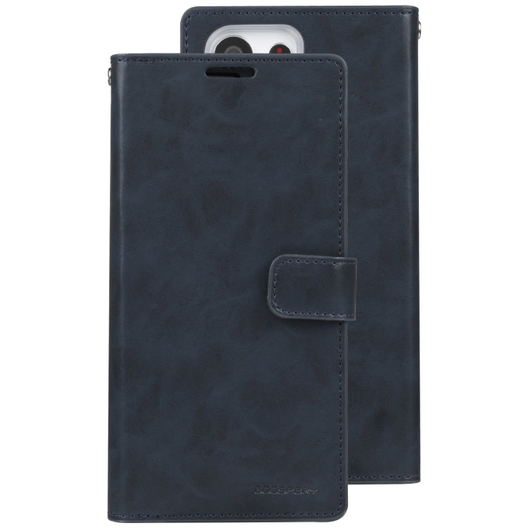 For Samsung Galaxy S23 Ultra 5G GOOSPERY MANSOOR DIARY 9 Card Slots Leather Phone Case