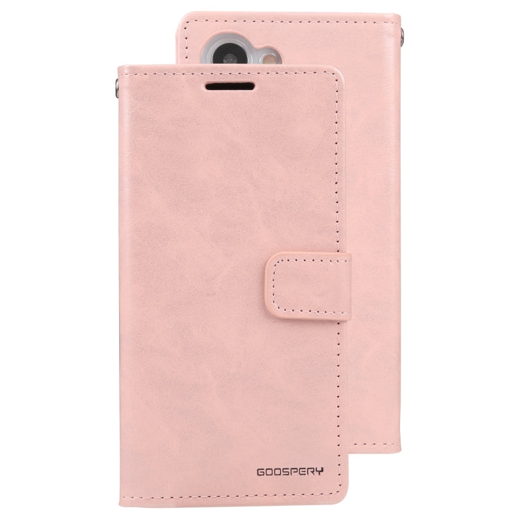For Samsung Galaxy S23 5G GOOSPERY BLUE MOON Crazy Horse Texture Leather Phone Case