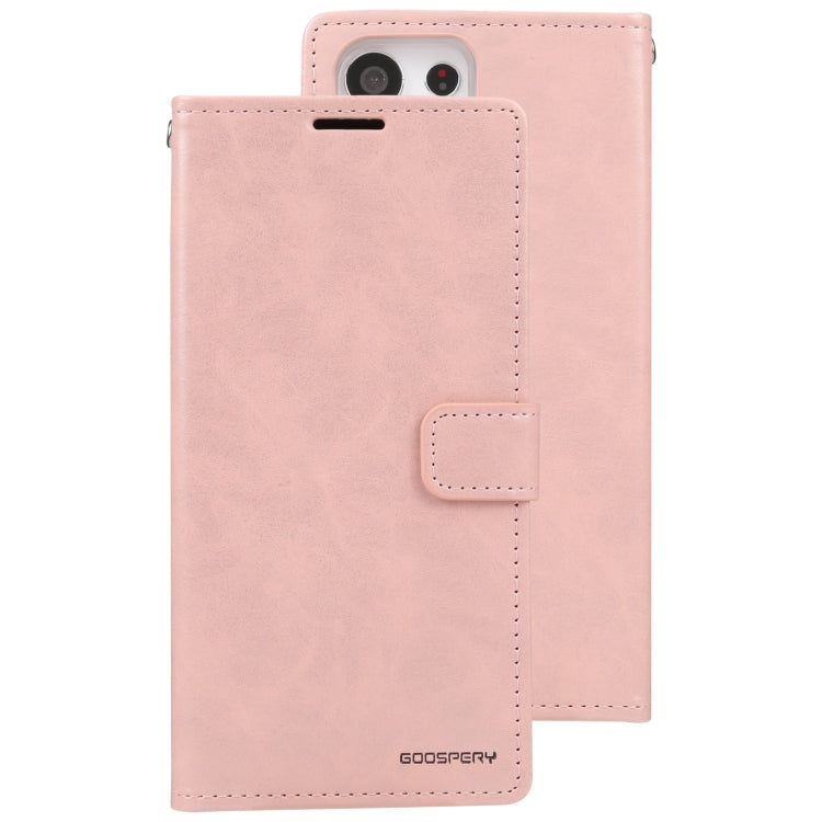 For Samsung Galaxy S23 Ultra 5G GOOSPERY BLUE MOON Crazy Horse Texture Leather Phone Case