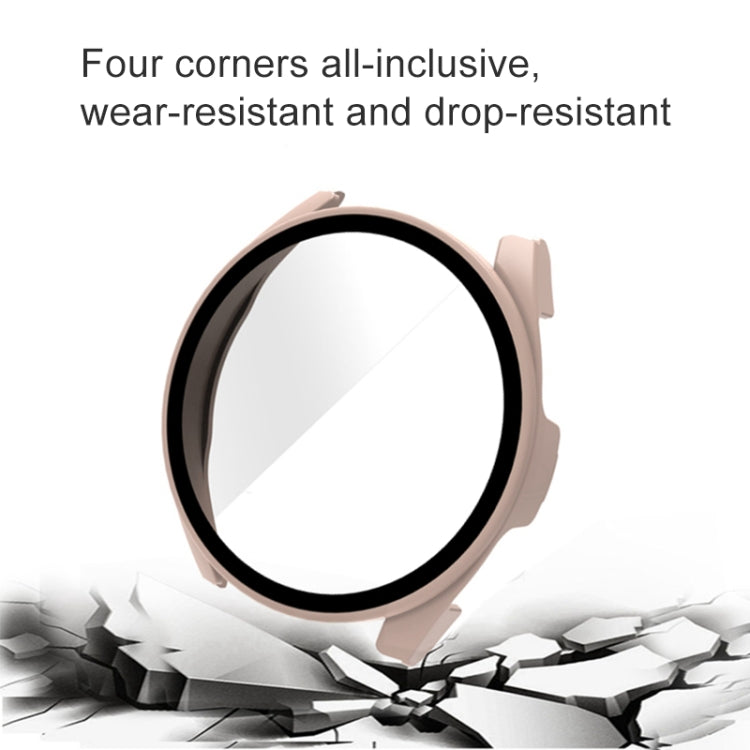 For Xiaomi Watch S2 42mm PC + 9H Tempered Glass Integrated Protective Watch Case