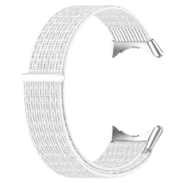 For Google Pixel Watch Metal Head Nylon Loop Watch Band