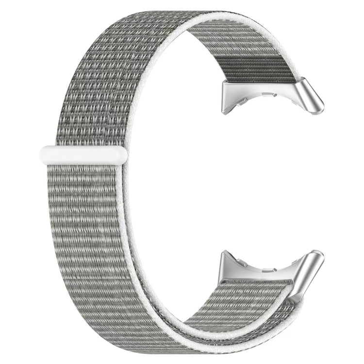 For Google Pixel Watch Metal Head Nylon Loop Watch Band