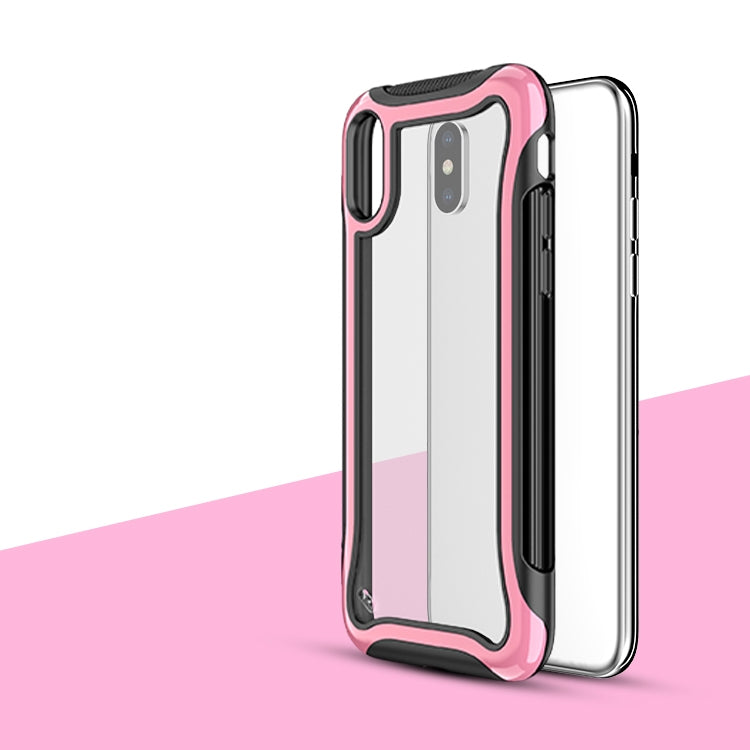 For iPhone X / XS Blade Series Transparent AcrylicProtective Case