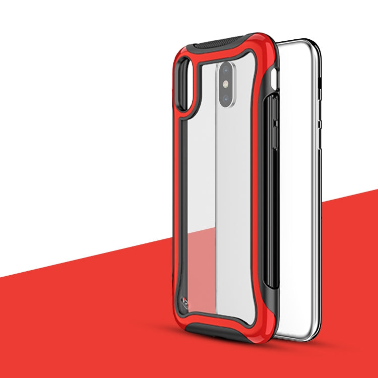 For iPhone X / XS Blade Series Transparent AcrylicProtective Case