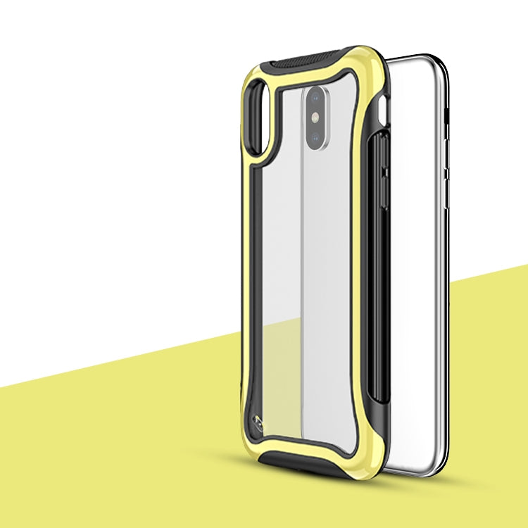 For iPhone X / XS Blade Series Transparent AcrylicProtective Case