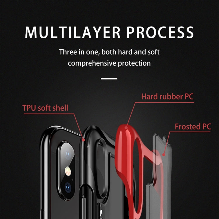 For iPhone X / XS Blade Series Transparent AcrylicProtective Case