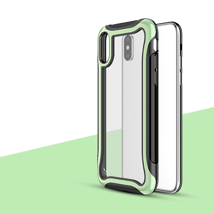For iPhone X / XS Blade Series Transparent AcrylicProtective Case