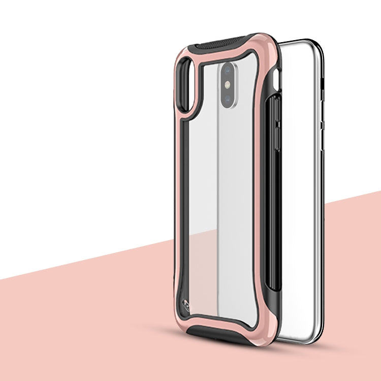 For iPhone X / XS Blade Series Transparent AcrylicProtective Case
