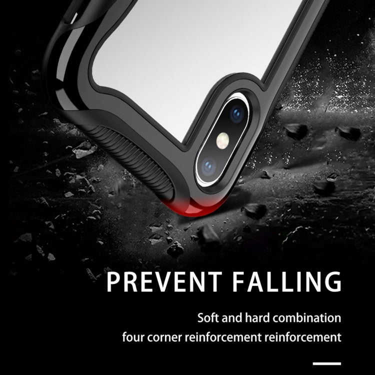 For iPhone X / XS Blade Series Transparent AcrylicProtective Case