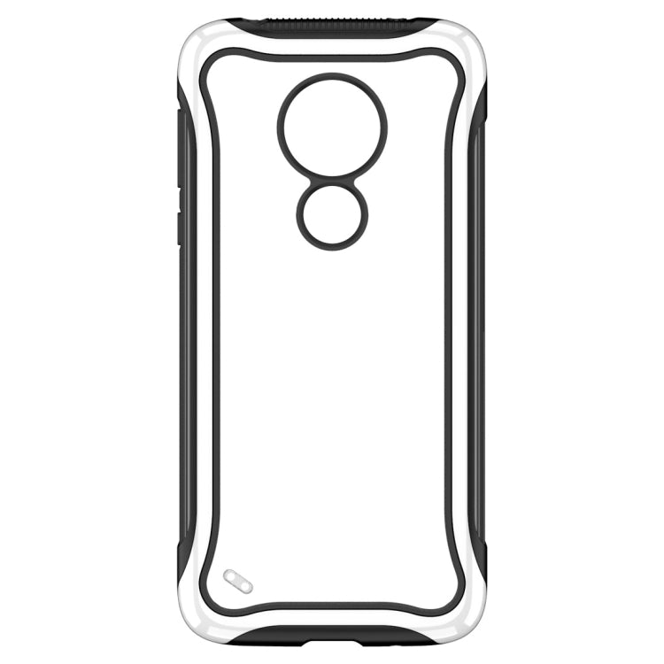 For Motorola Moto G7 Power Blade Series Transparent AcrylicProtective Case