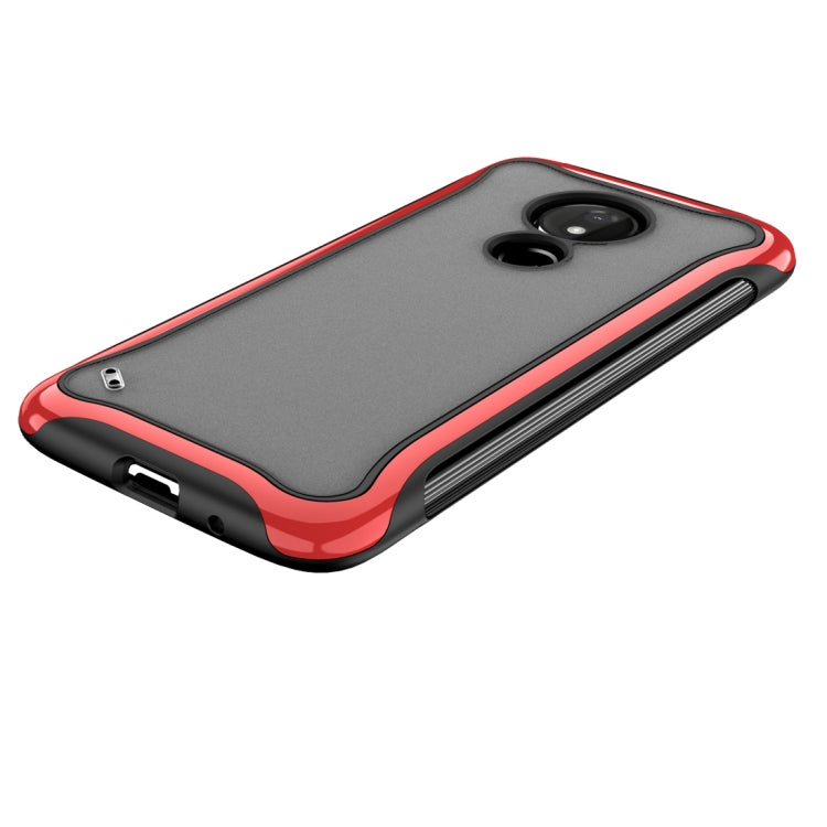 For Motorola Moto G7 Power Blade Series Transparent AcrylicProtective Case