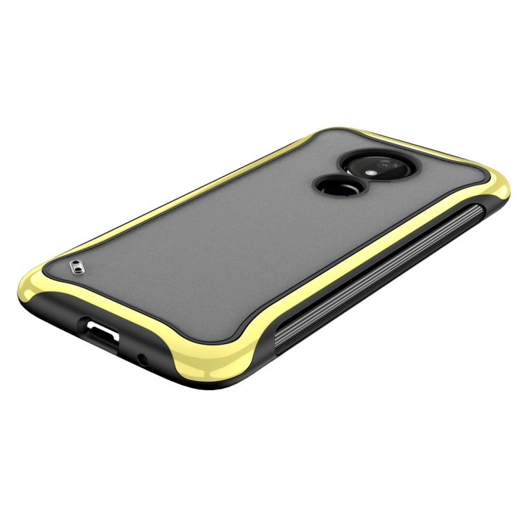 For Motorola Moto G7 Power Blade Series Transparent AcrylicProtective Case