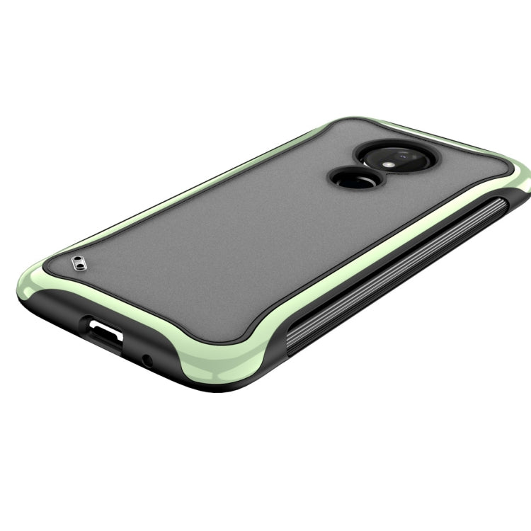 For Motorola Moto G7 Power Blade Series Transparent AcrylicProtective Case