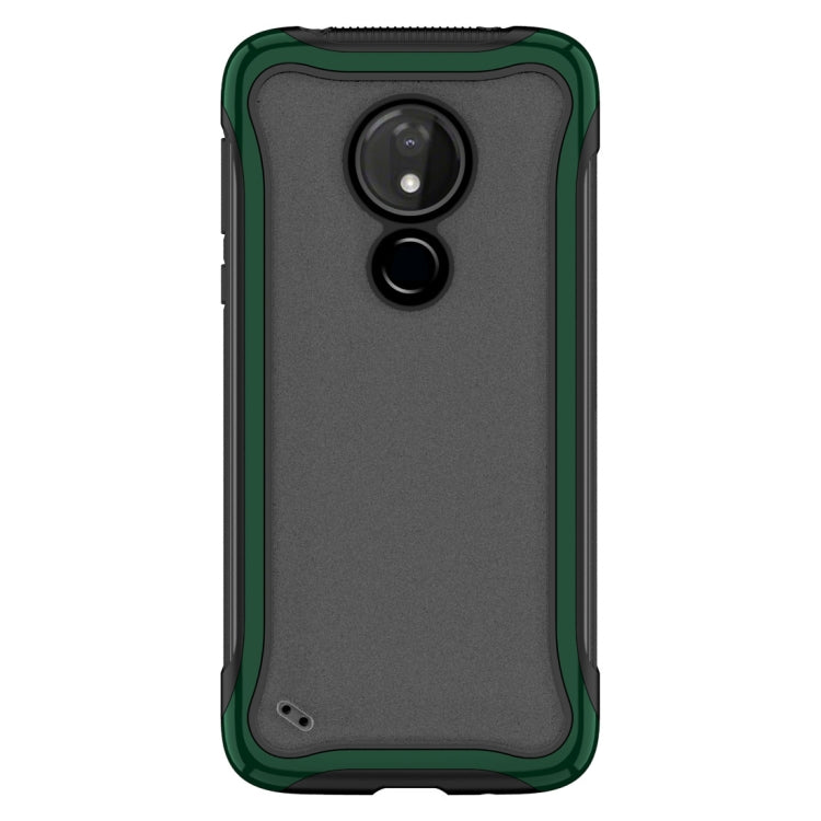 For Motorola Moto G7 Power Blade Series Transparent AcrylicProtective Case